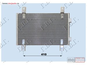 NOVI: delovi  HLADNJAK KLIME BENZIN/DIZEL (537x340x16) (-2004) Fiat ducato 02-06 -dostupno