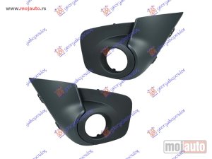 NOVI: delovi  RESETKA PREDNJEG BRANIKA (SA MAGLENKOM) (DYNAMIC/SPORT) (SET) Renault twingo 07-12 -dostupno