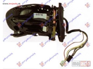 NOVI: delovi  RETROVIZOR (BEZ POKLOPCA) ELEKTRICNI SA GREJACEM (MEMORIJA) (ASFERICNO STAKLO) Desno Mercedes c class (w203) sdn/s.w. 00-03 -dostupno