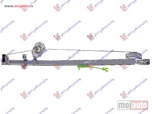 NOVI: delovi  PODIZAC PREDNJEG PROZORA MEHANICKI (A KVALITET) Levo Peugeot boxer 94-02 -dostupno