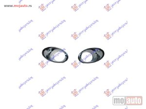 NOVI: delovi  OKVIR MAGLENKE HROM 12- (SET) Renault megane coupe 08-14 -dostupno
