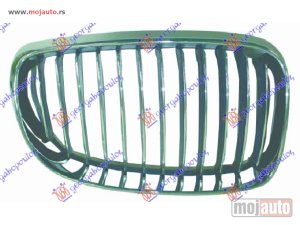NOVI: delovi  PVC MASKA HROM-HROM/CRNA 2007- Desno Bmw series 1 (e81/87) 3/5d 04-11 -dostupno