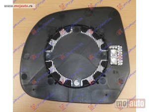 NOVI: delovi  STAKLO RETROVIZORA SA GREJACEM 2010-2013 (KONVEKSNO) Desno Nissan micra (k12) 02-10 -dostupno