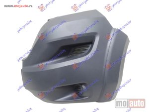 NOVI: delovi  KRAJ PREDNJEG BRANIKA SIVI (BEZ MAGLENKE) (MAXI) (MODEL SA PLASTICNIM RUBOM NA KRILU) Levo Citroen jumper 14- -dostupno