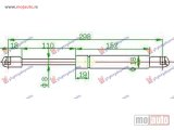 NOVI: delovi  AMORTIZER GEPEK VRATA (298L-700N) Seat exeo 09-13 -dostupno