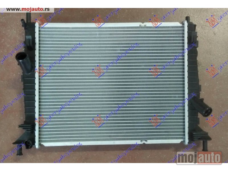 Glavna slika -  HLADNJAK MOTORA 1.6 BENZIN (-AC) (450x370x16) Ford focus 08-11 -dostupno - MojAuto