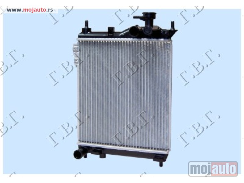 Glavna slika -  HLADNJAK MOTORA 1.1/1.3cc (+/-AC) (37x32) VENTILATOR 21.5cm Hyundai getz 06-10 -dostupno - MojAuto