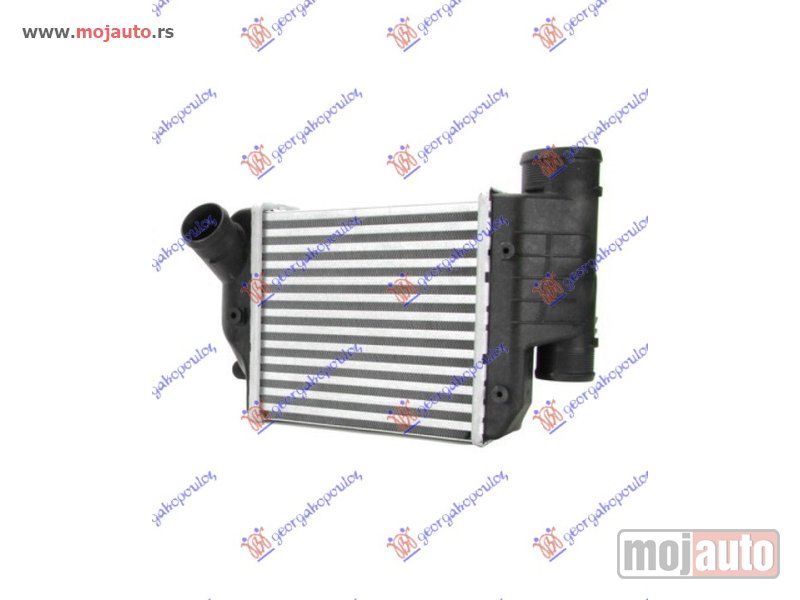 Glavna slika -  HLADNJAK INTERKULERA 2.7-3.0 TDI (205x200x64) Levo Audi a6 04-08 -dostupno - MojAuto