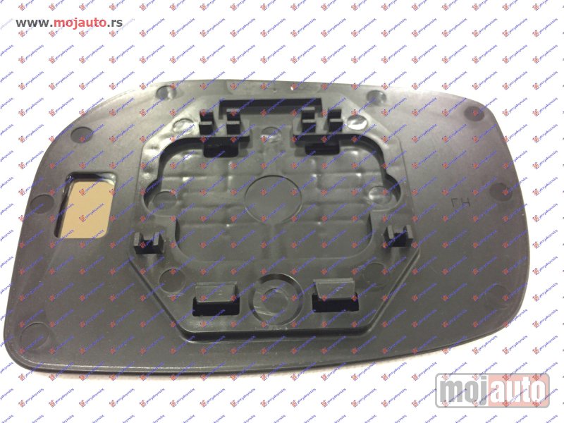 Glavna slika -  STAKLO RETROVIZORA (KOCKASTO KACENJE) (JAPAN) (KONVEKSNO) Levo Toyota yaris 05-11 -nedostupno - MojAuto