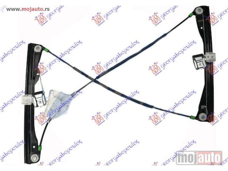 Glavna slika -  PODIZAC PREDNJEG PROZORA ELEKTRICNI (BEZ MOTORA) 3 VRATA Levo Seat ibiza 02-08 -dostupno - MojAuto