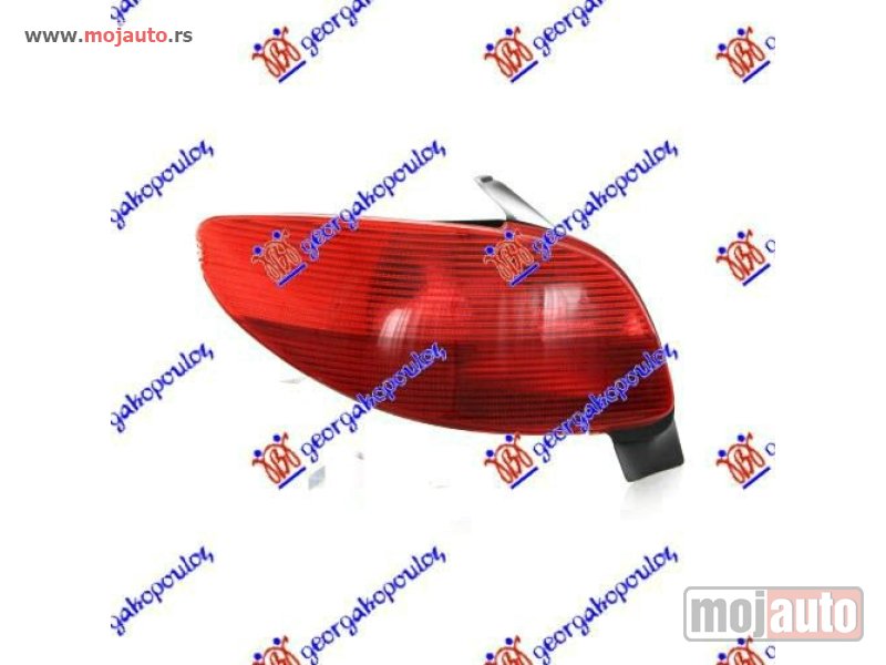 Glavna slika -  STOP LAMPA -2003 (DEPO) Levo Peugeot 206 98-09 -dostupno - MojAuto