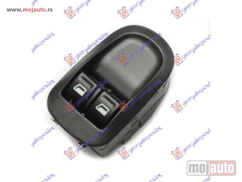 Glavna slika -  PREKIDAC U PREDNJIM VRATIMA (2 TASTERA) (ELEKTRO-SKLOPIV RETROVIZOR) (13 PIN) Levo Peugeot expert 07-16 -dostupno - MojAuto