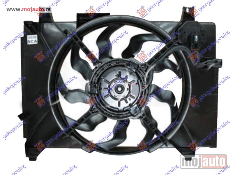 Glavna slika -  VENTILATOR KOMPLET (1.5 CRDi DIZEL) (+AC) Hyundai accent sdn 06-11 -dostupno - MojAuto