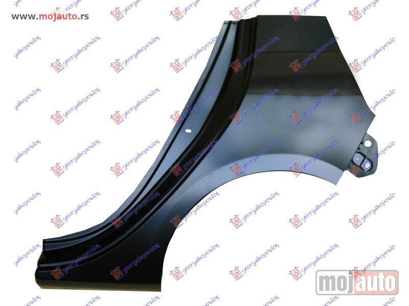 Glavna slika -  ZADNJI BLATOBRAN 5 VRATA Levo Renault clio 06-09 -dostupno - MojAuto