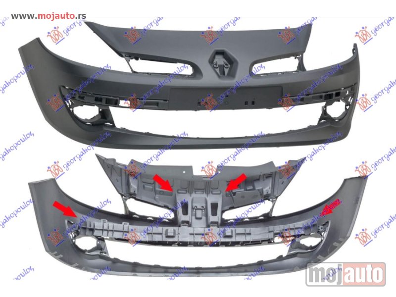 Glavna slika -  PREDNJI BRANIK (15 INCH) (A KVALITET) Renault clio 06-09 -dostupno - MojAuto