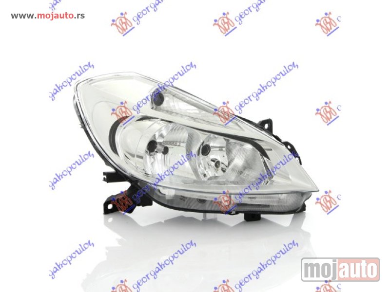 Glavna slika -  FAR BEZ MAGLENKE HROM (H7/H7) (VALEO) Desno Renault clio 06-09 -dostupno - MojAuto