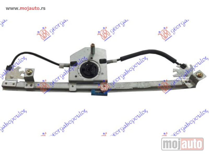 Glavna slika -  PODIZAC ZADNJEG PROZORA ELEKTRICNI (BEZ MOTORA) Desno Renault clio 09-13 -dostupno - MojAuto