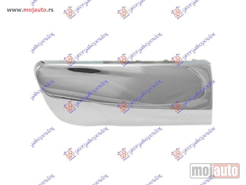 Glavna slika -  LAJSNA RESETKE PREDNJEG BRANIKA HROM 09- Desno Peugeot 107 06-12 -nedostupno - MojAuto