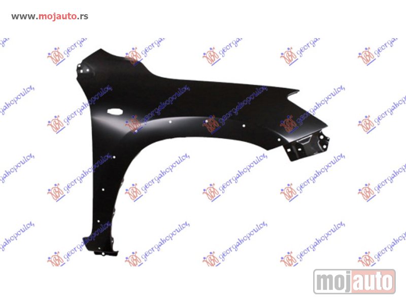 Glavna slika -  BLATOBRAN (SA OTVOROM ZA MIGAVAC) (SA OTVORIMA ZA RUB) Desno Toyota rav 4 05-10 -dostupno - MojAuto