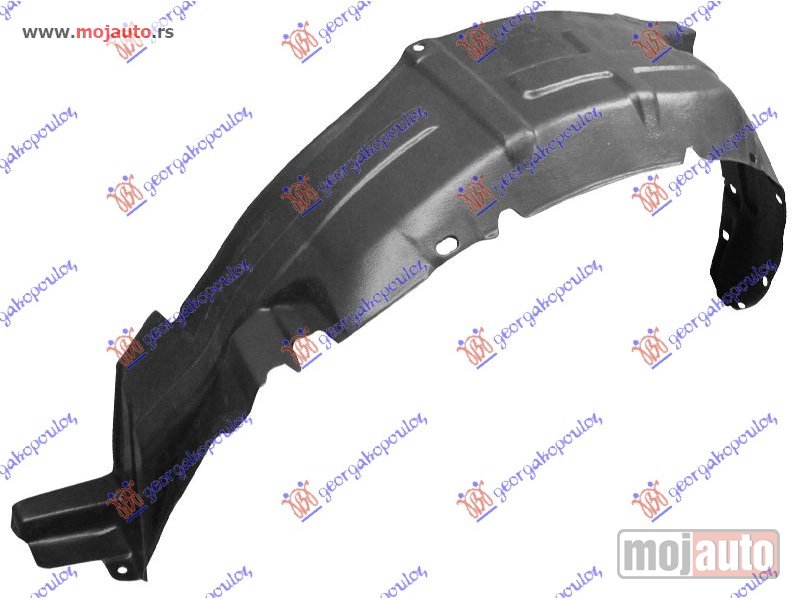 Glavna slika -  POTKRILO Levo Ford ranger 06-09 -dostupno - MojAuto