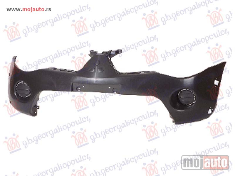 Glavna slika -  PREDNJI BRANIK DUPLA KABINA/4 VRATA (OTVORI ZA RUBOVE) Mitsubishi p/u l200 06-10 -dostupno - MojAuto