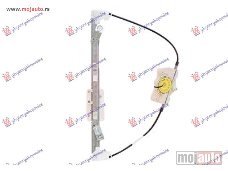 Glavna slika -  PODIZAC ZADNJEG PROZORA ELEKTRICNI (BEZ MOTORA) Desno Skoda roomster-praktik 06-10 -dostupno - MojAuto