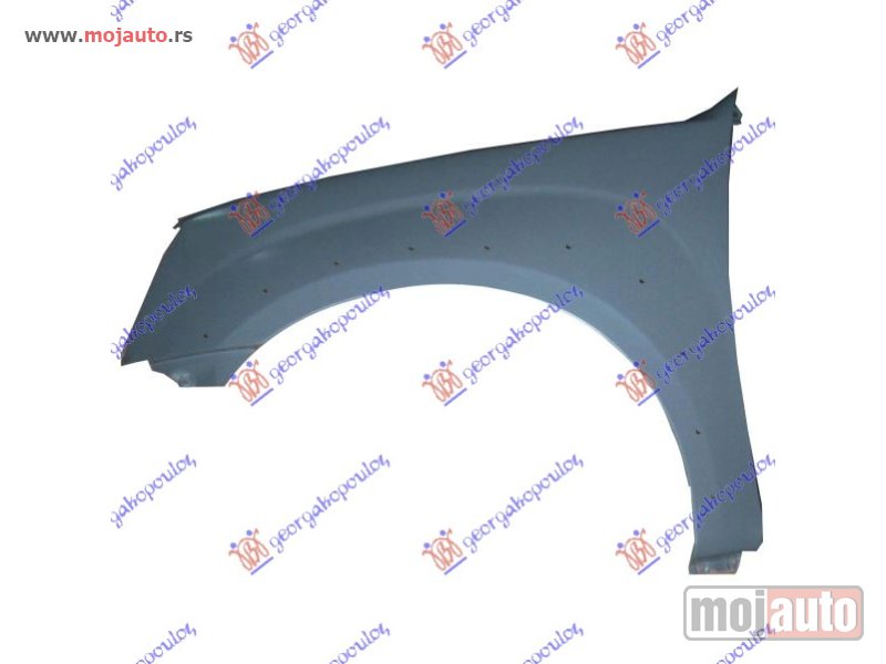 Glavna slika -  BLATOBRAN (BEZ OTVORA ZA MIGAVAC) (SA OTVORIMA ZA RUB) Levo Isuzu p/u d-max 07-13 -dostupno - MojAuto