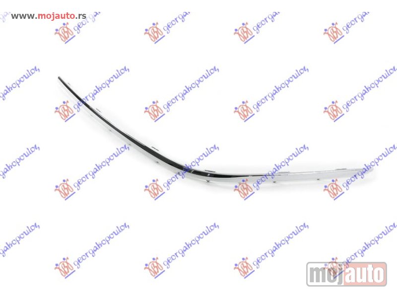 Glavna slika -  LAJSNA PREDNJEG BRANIKA HROM -05 Levo Bmw series 7 (e65/66) 02-08 -dostupno - MojAuto