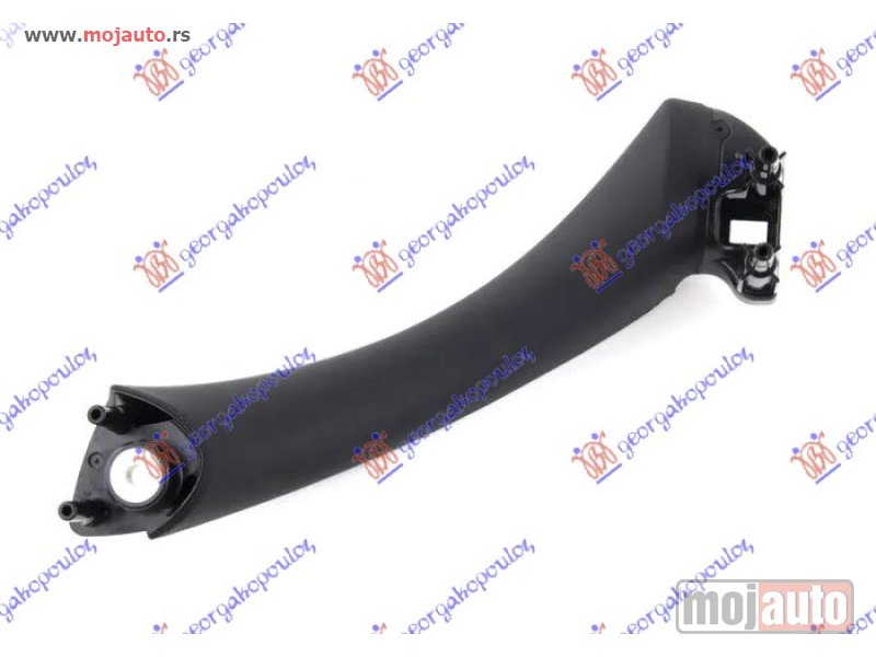 Glavna slika -  RUKOHVAT PREDNJIH/ZADNJIH VRATA UNUTRASNJI CRNI (UNUTRASNJI DEO) Levo Bmw series 3 (e90/91) sdn/s.w. 05-08 -dostupno - MojAuto