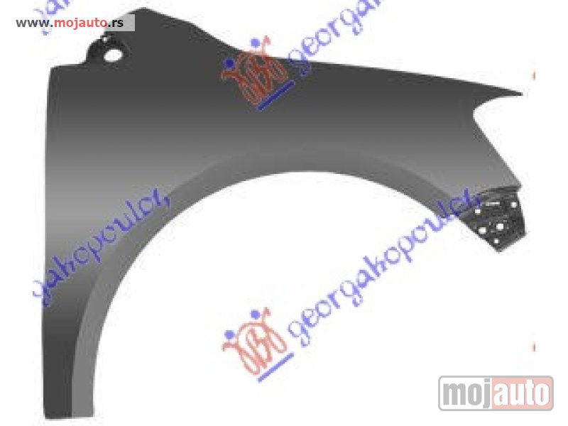 Glavna slika -  BLATOBRAN (BEZ OTVORA ZA MIGAVAC) Desno Vw fox 05-11 -dostupno - MojAuto
