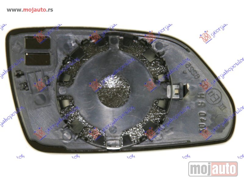 Glavna slika -  STAKLO RETROVIZORA (ASFERICNO) Levo Vw polo 05-09 -dostupno - MojAuto