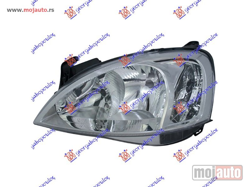 Glavna slika -  FAR ELEKTRICNI (H7/H7) 2002-2004 (VALEO) Levo Opel corsa c 00-06 -dostupno - MojAuto