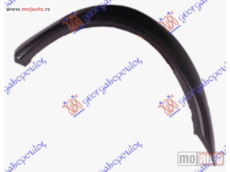 Glavna slika -  RUB PLASTICNI ZADNJEG BLATOBRANA (PLASTICNA SAJTNA) 04- Levo Opel corsa c 00-06 -dostupno - MojAuto