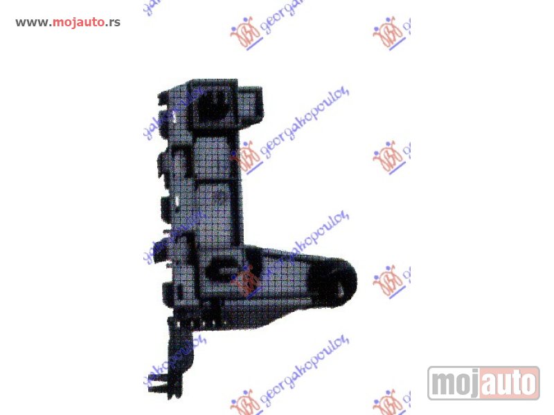 Glavna slika -  NOSAC PREDNJEG BRANIKA BOCNI PLASTICNI Desno Honda jazz 08-11 -dostupno - MojAuto