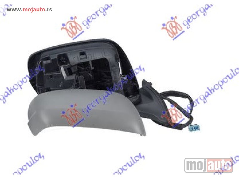 Glavna slika -  RETROVIZOR ELEKTRICNI PM (ELEKTRO-SKLOPIV) (KONVEKSNO STAKLO) Desno Honda jazz 08-11 -dostupno - MojAuto