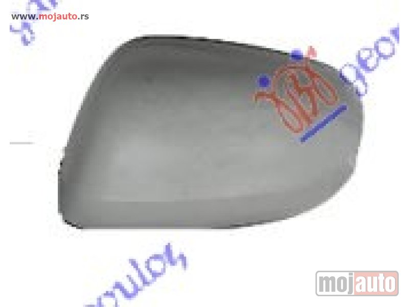 Glavna slika -  POKLOPAC RETROVIZORA PM Levo Honda jazz 08-11 -dostupno - MojAuto