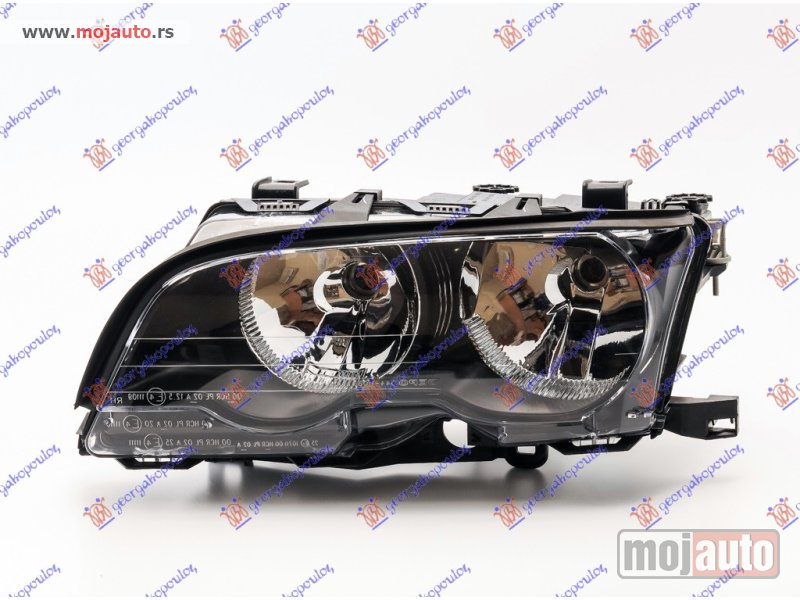 Glavna slika -  FAR CRNI 2001- (TYC) Levo Bmw series 3 (e46) coupe/cabrio 99-03 -dostupno - MojAuto