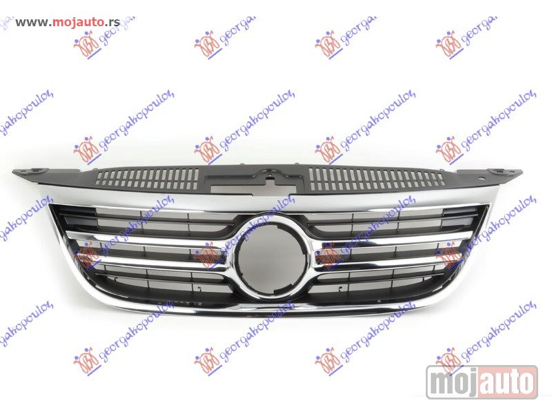 Glavna slika -  PVC MASKA CRNA (HROM LAJSNE) Vw tiguan 07-11 -dostupno - MojAuto