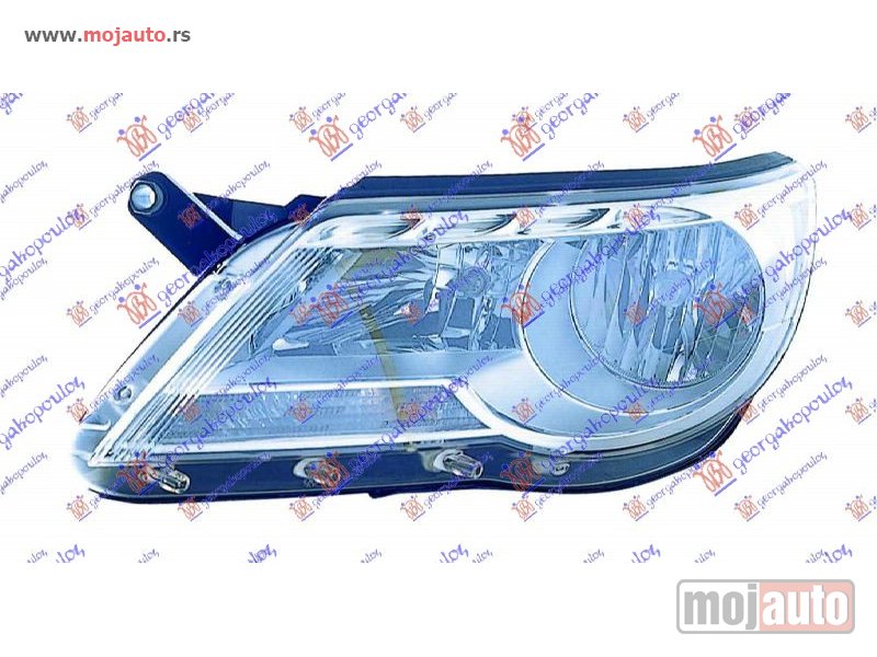 Glavna slika -  FAR ELEKTRICNI (HELLA) Levo Vw tiguan 07-11 -dostupno - MojAuto