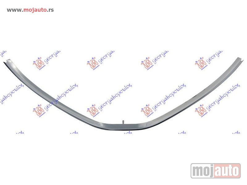 Glavna slika -  LAJSNA PVC MASKE DONJA HROM Dacia logan-mcv 05-08/p.up-van 09-12 -dostupno - MojAuto