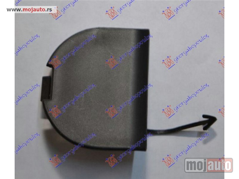 Glavna slika -  POKLOPAC KUKE PREDNJEG BRANIKA 5 VRATA CRNI Fiat punto 99-03 -dostupno - MojAuto