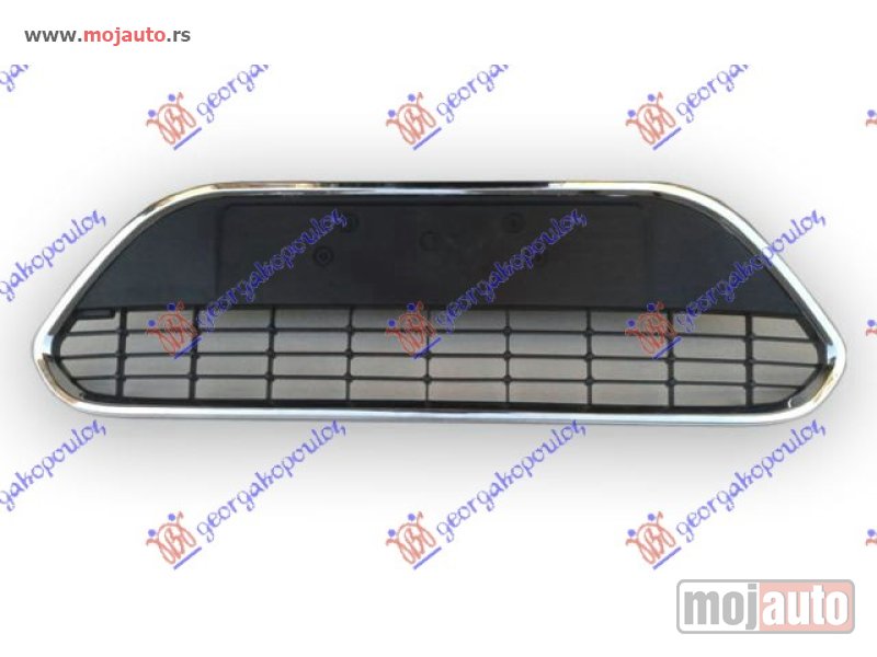 Glavna slika -  CENTRALNA RESETKA SIVA (HROM OKVIR) Ford focus 08-11 -dostupno - MojAuto