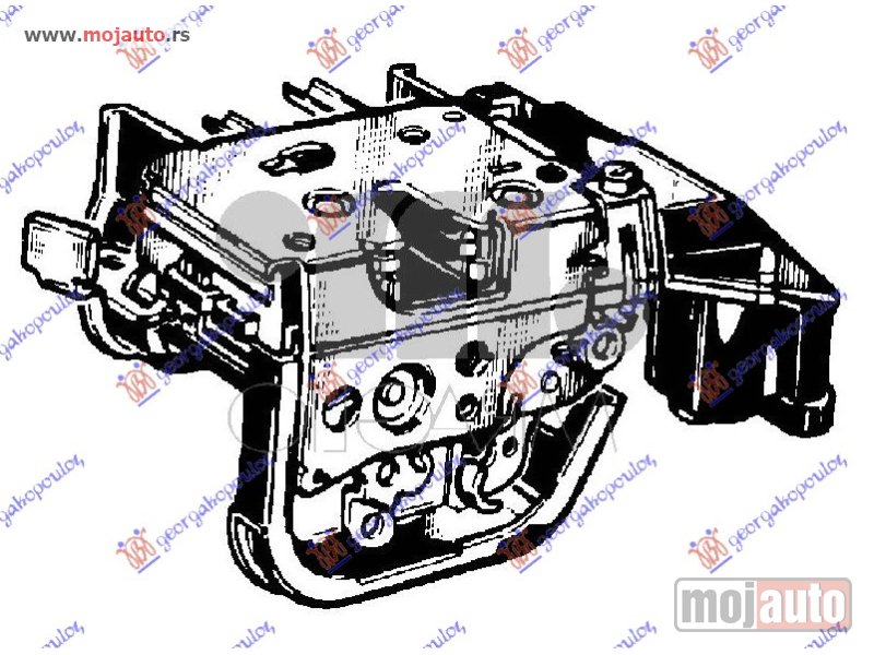 Glavna slika -  BRAVA ZADNJIH VRATA ELEKTRICNA 5 VRATA (4pins) Levo Fiat punto 95-99 -nedostupno - MojAuto