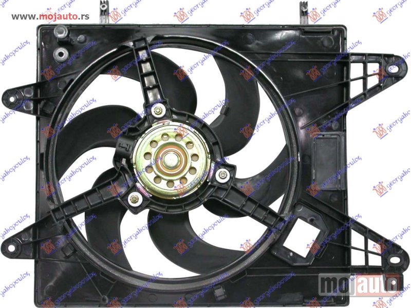 Glavna slika -  VENTILATOR KOMPLET (1.6cc BENZIN) (+AC) Fiat multipla 98-04 -dostupno - MojAuto