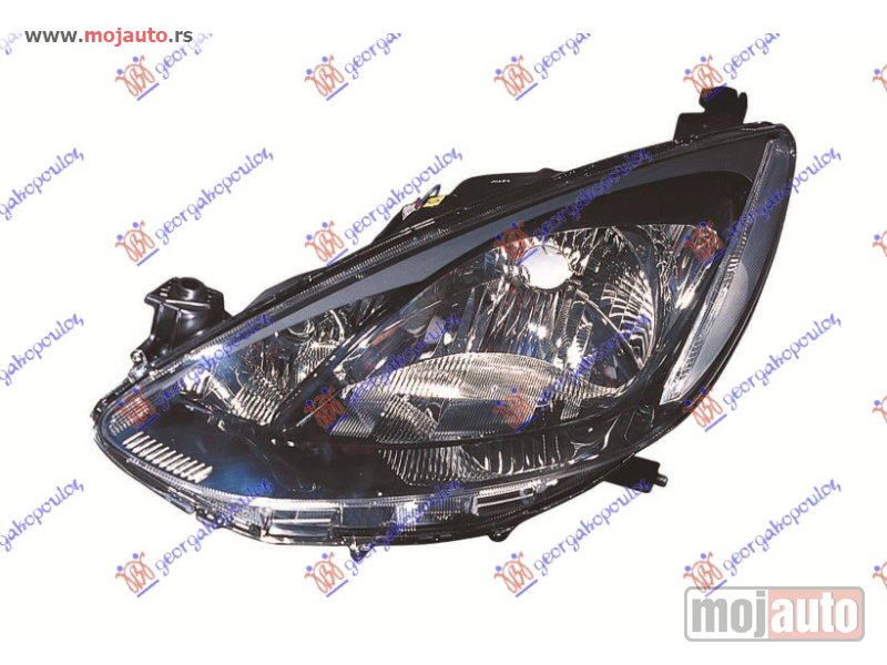 Glavna slika -  FAR ELEKTRICNI (TYC) Levo Mazda 2 07-14 -dostupno - MojAuto