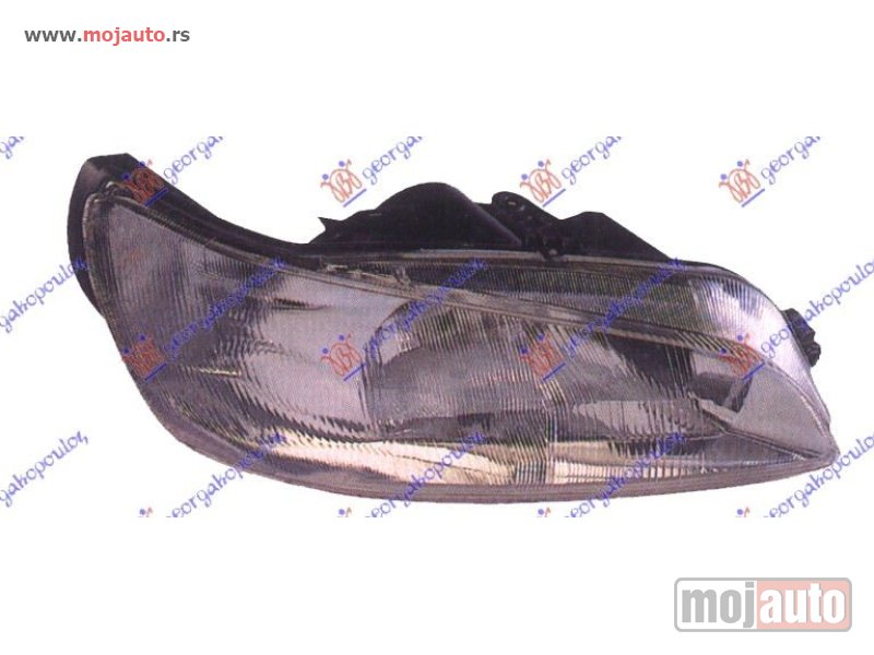 Glavna slika -  FAR ELEKTRICNI JEDNO SOCIVO (DEPO) Desno Peugeot 306 96-99 -dostupno - MojAuto