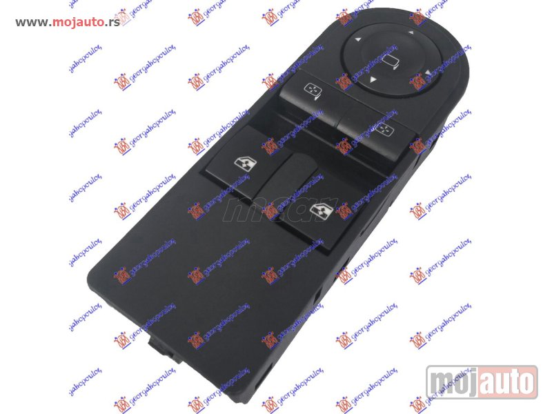 Glavna slika -  PREKIDAC U PREDNJIM VRATIMA (2 TASTERA) (14 PIN) Levo Opel astra h 04-10 -dostupno - MojAuto