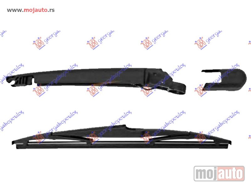 Glavna slika -  ZADNJI BRISAC KOMPLET (GTC) 230mm Opel astra h 04-10 -dostupno - MojAuto