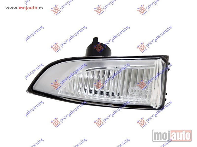 Glavna slika -  MIGAVAC U RETROVIZORU Levo Renault megane coupe 08-14 -dostupno - MojAuto