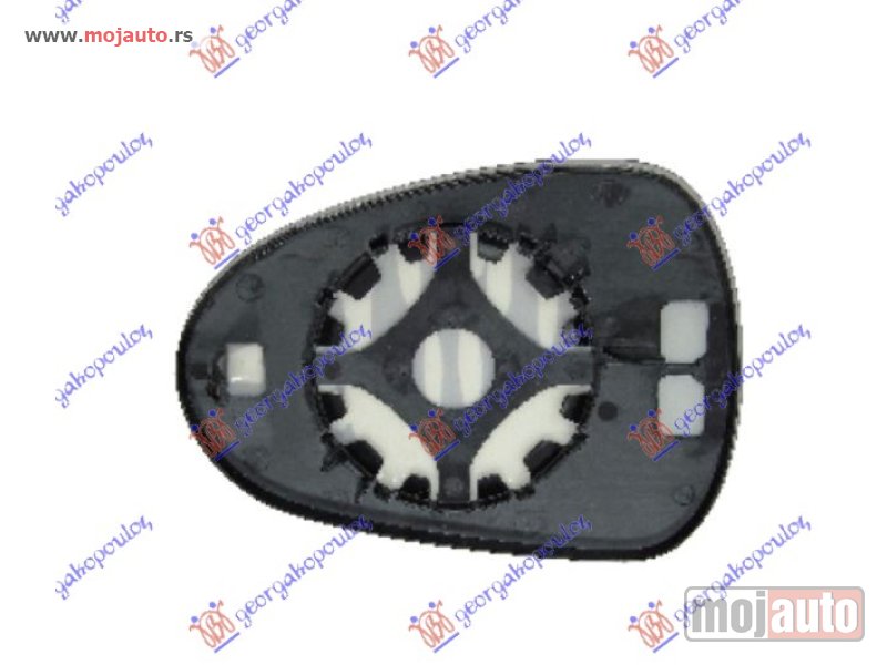 Glavna slika -  STAKLO RETROVIZORA (KONVEKSNO) Desno Seat exeo 09-13 -dostupno - MojAuto